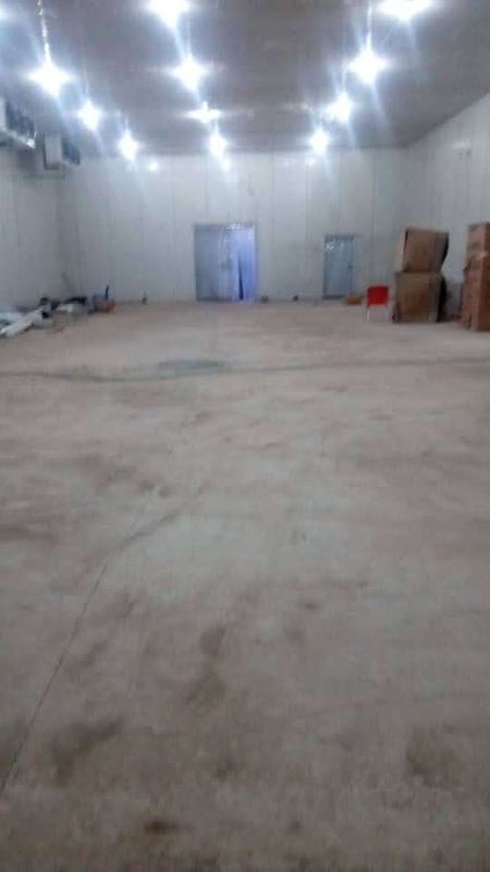 Chilled store interior on completion