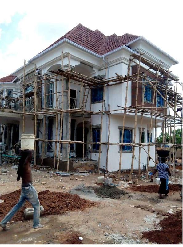 Painting and finishing to the front elevation