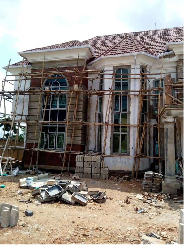 Window installation to the upper floor