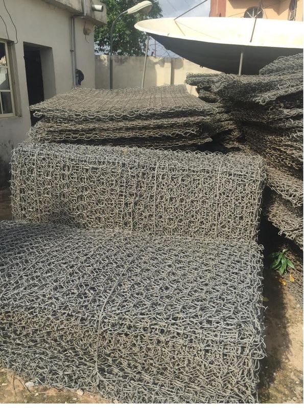 Woven baskets awaiting assembly