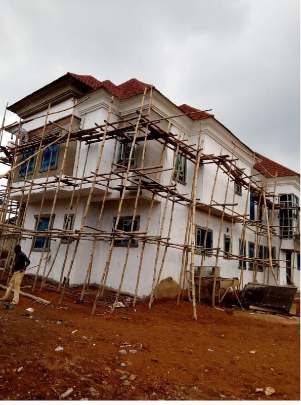Unit at practical completion of the envelope